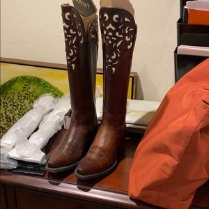 Arias hacienda boots BRAND NEW